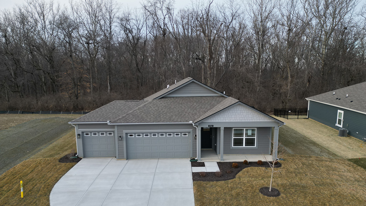 front exterior view of the home