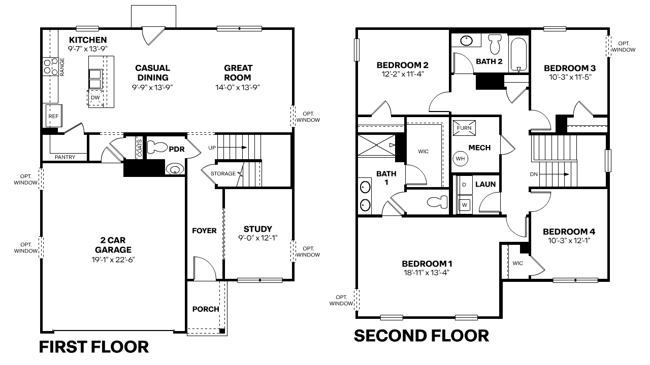 Bellamy floor plan