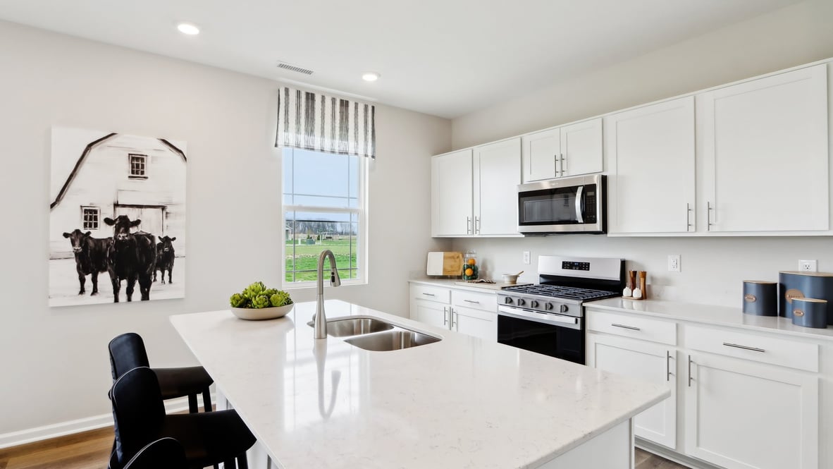kitchen with stainless steel appliances