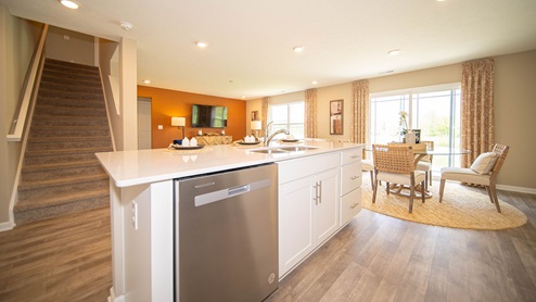 kitchen with stainless steel appliances