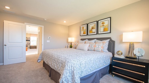 primary bedroom with ensuite