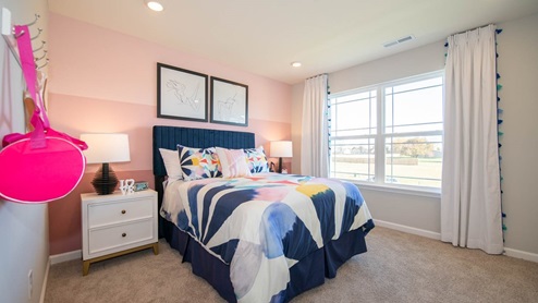 bedroom 3 with large windows