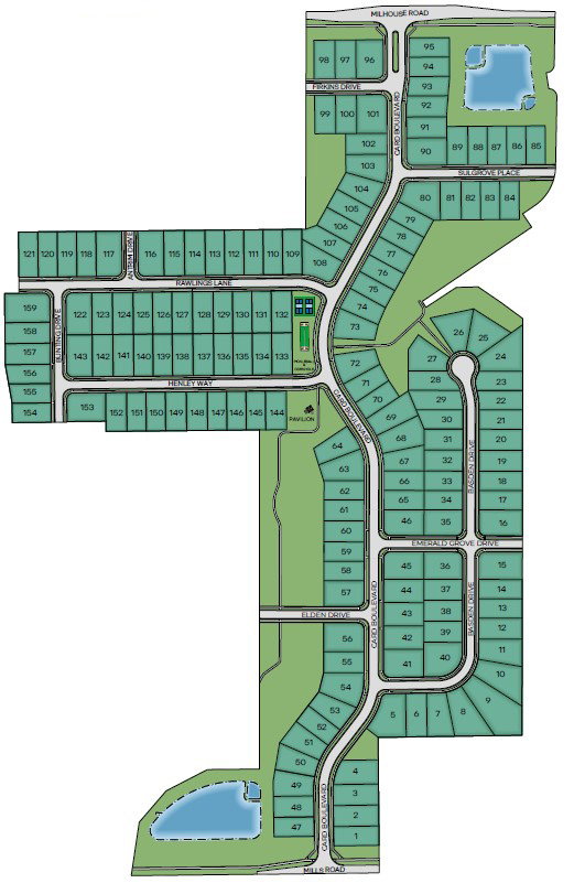 Static Lot Map