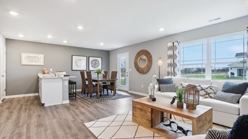 great room with lots of space for entertaining