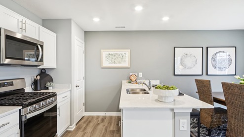 kitchen with lots of storage