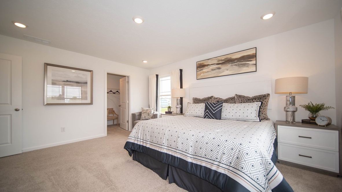 primary bedroom with ensuite