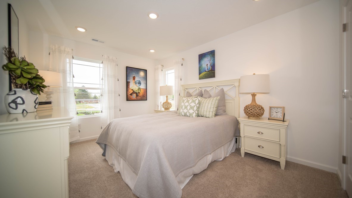 bedroom 2 with natural light