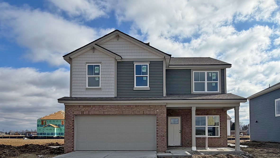 two-story home in parkview village