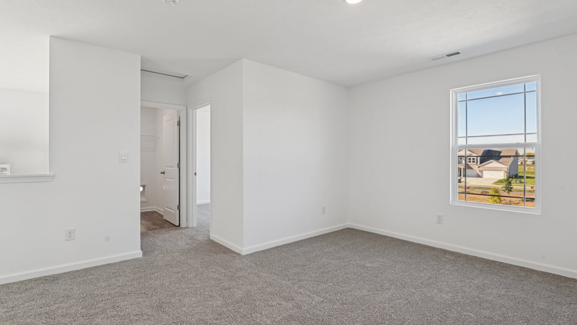 loft space on the upper level