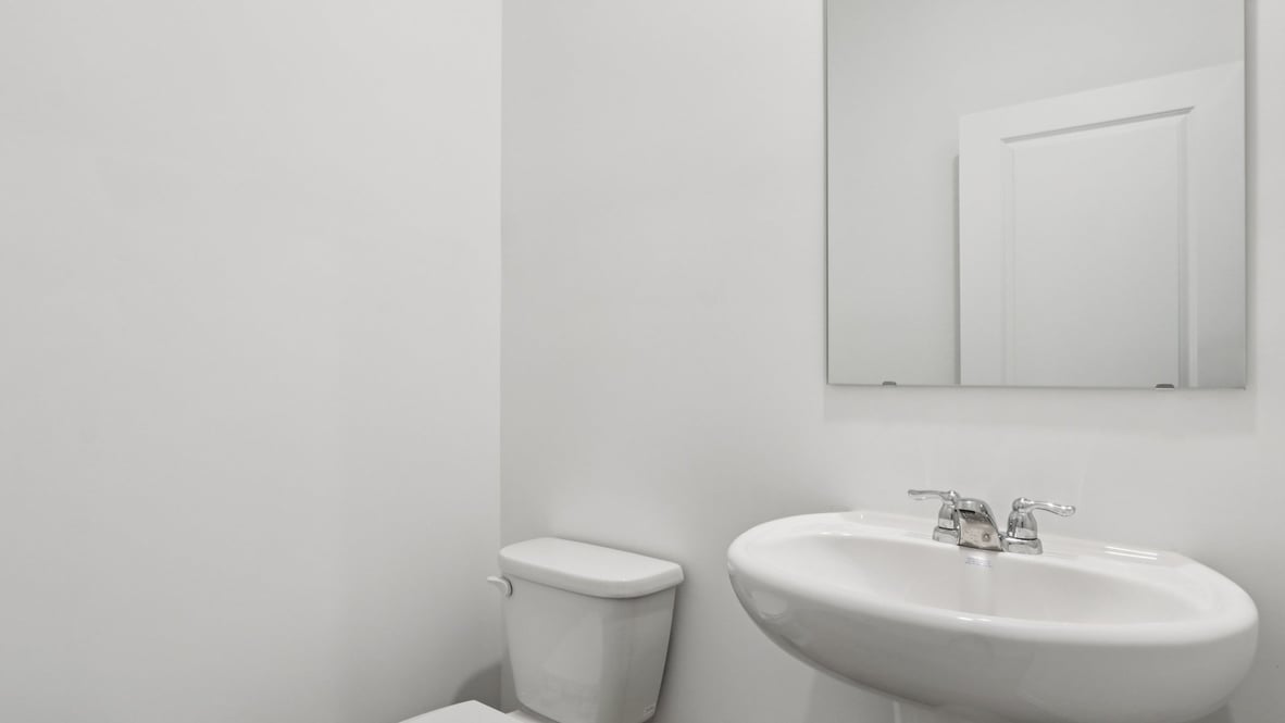 powder room on the main level