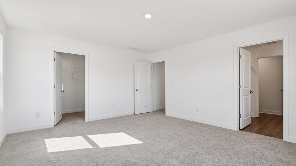 primary bedroom with ensuite