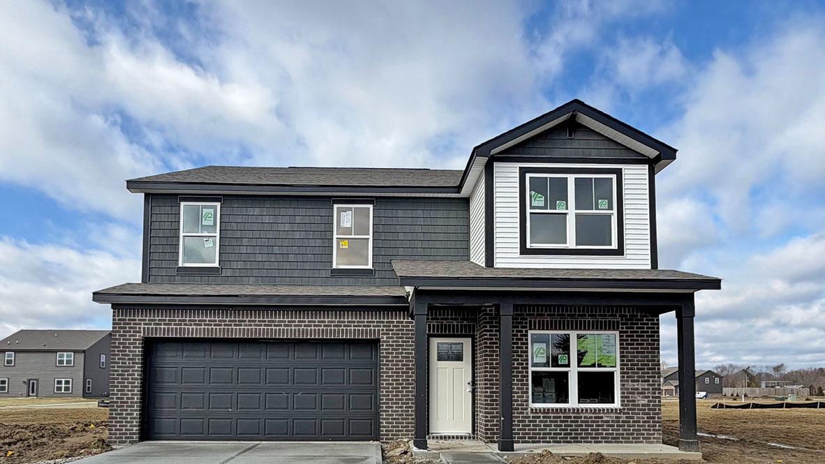 two-story home in parkview village