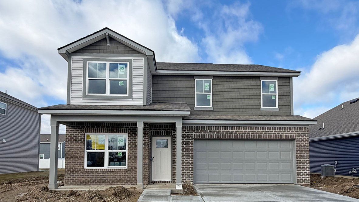two-story home in parkview village