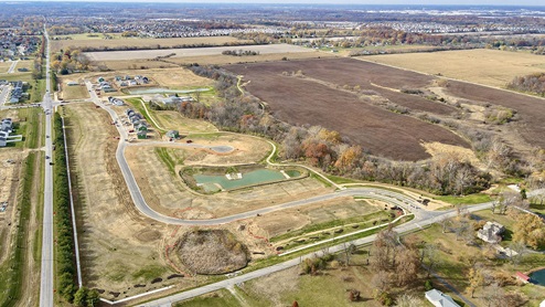 Aerial View Parks at Decatur in Indianapolis