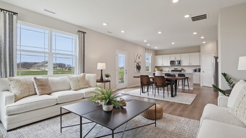 great room with open-cocnept
