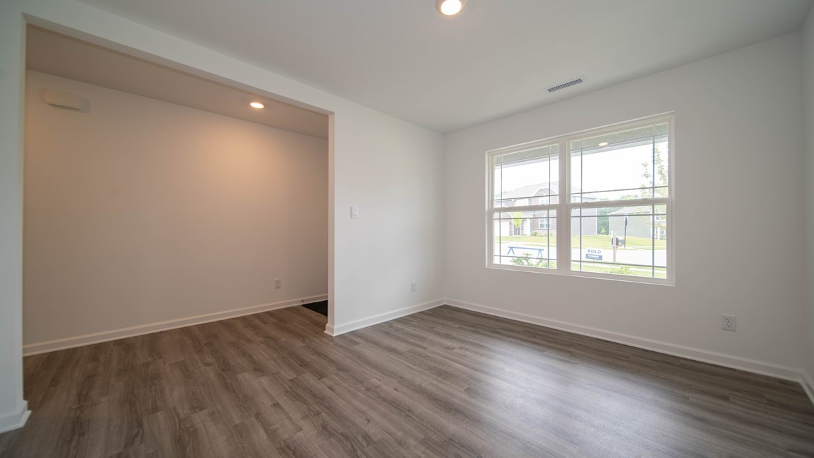 den adjacent to entry