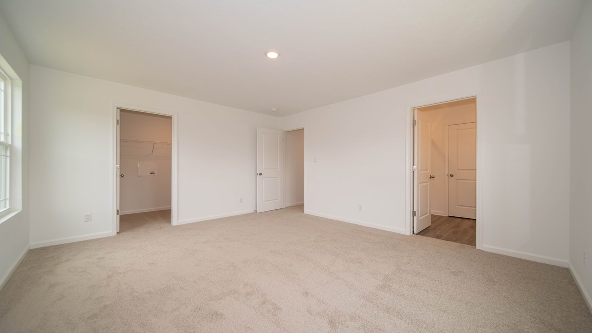 primary bedroom with ensuite