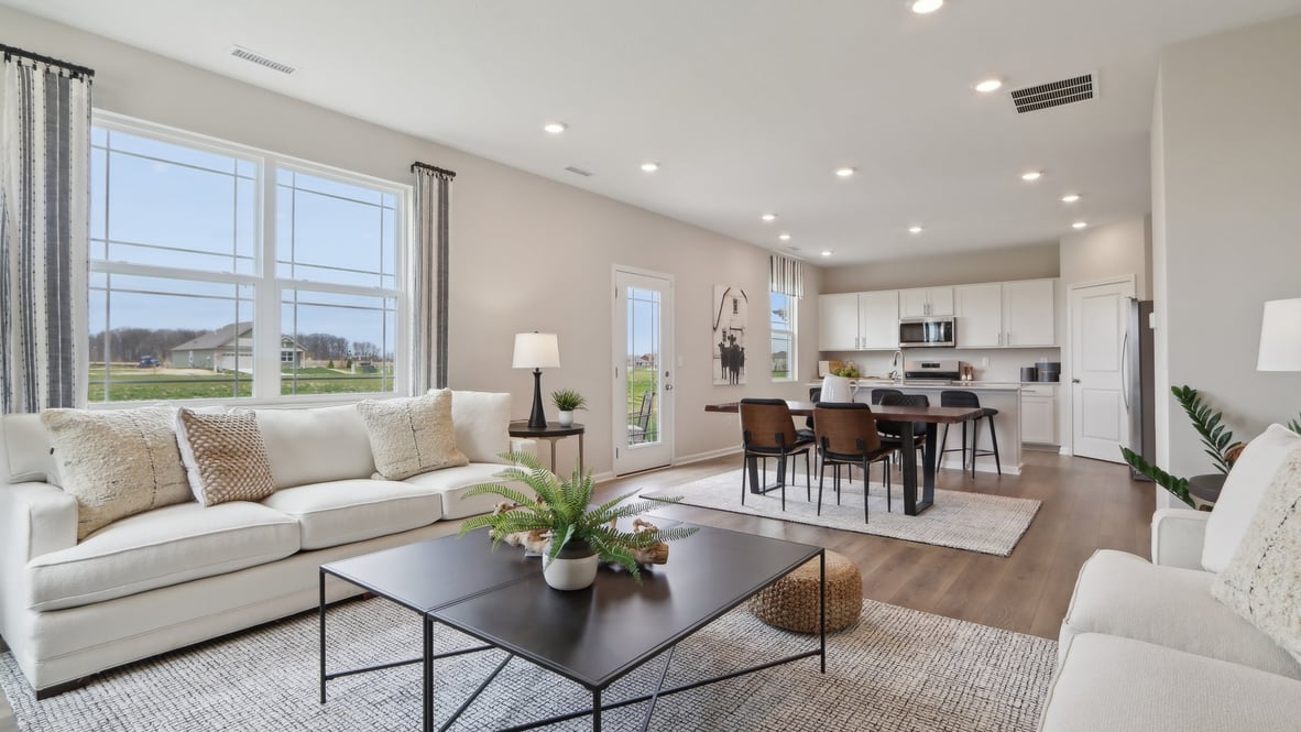 great room with open-concept living