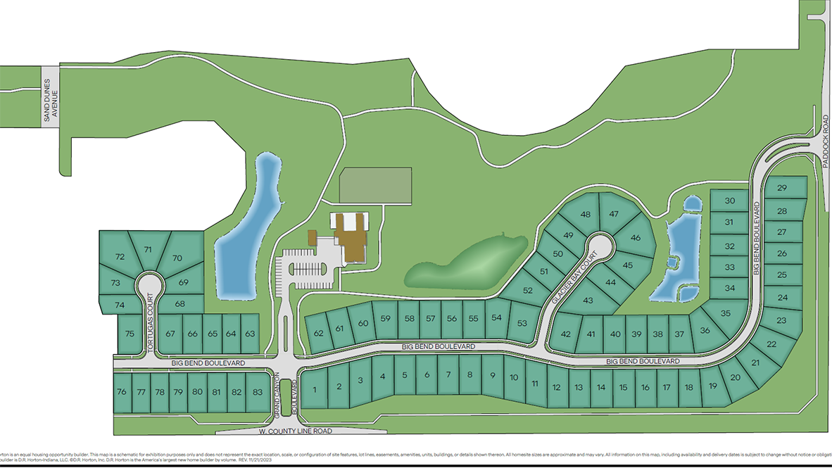 Static Lot Map