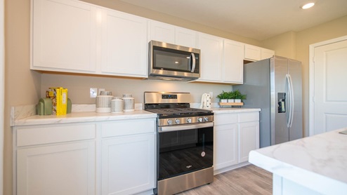 bellamy model with stainless steel appliances