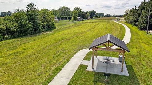 picnic pavilion aerial