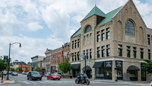downtown greenfield