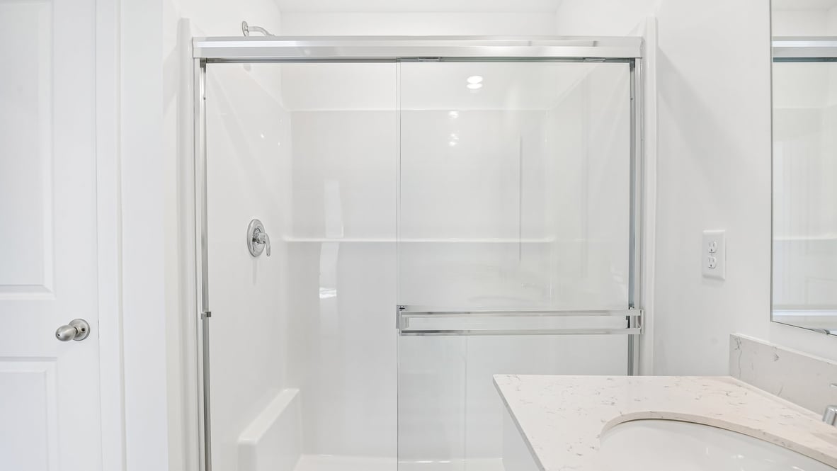 primary bathroom shower