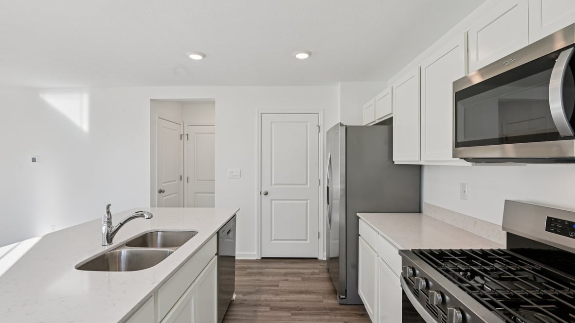kitchen with stainless appliances