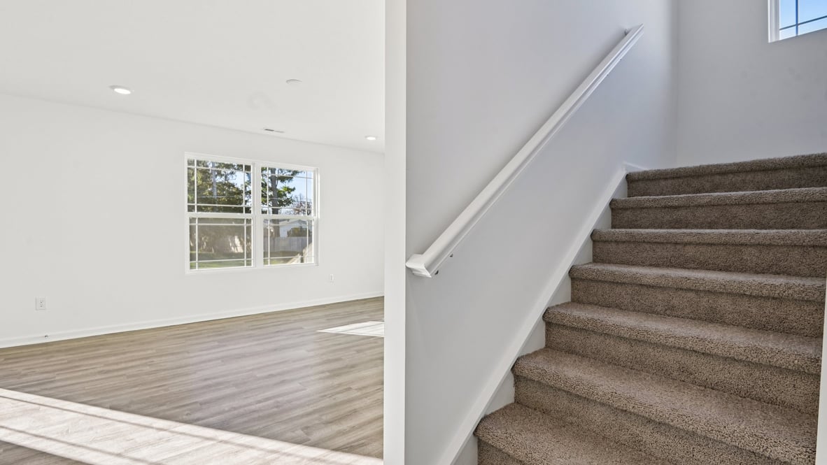 stairs to upper level