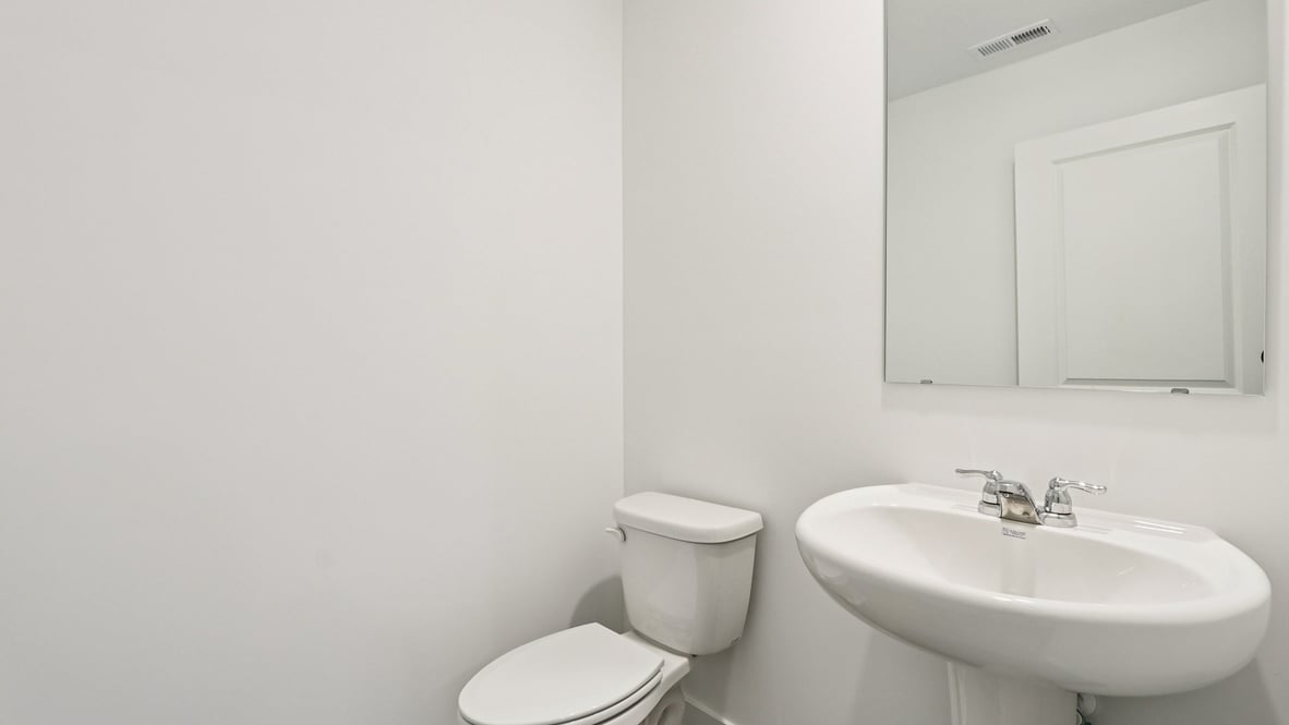 powder room on the main level