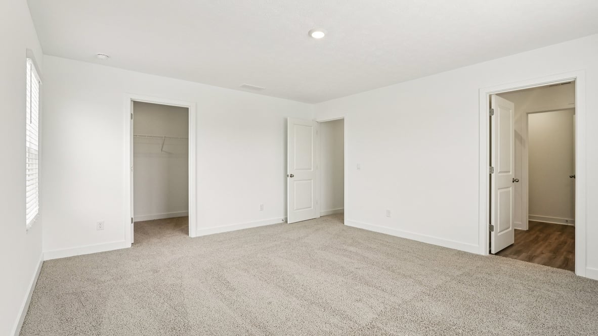 primary bedroom with ensuite