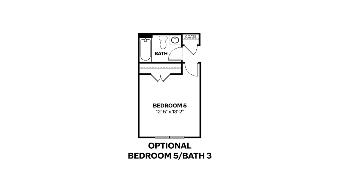 optional 5th bedroom