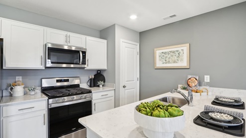 kitchen offers stainless appliances