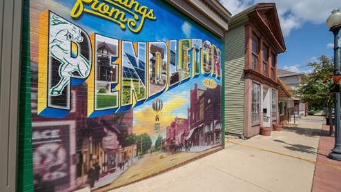 downtown pendleton