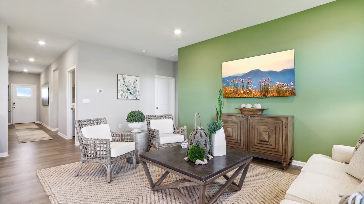 great room with lots of space for entertaining