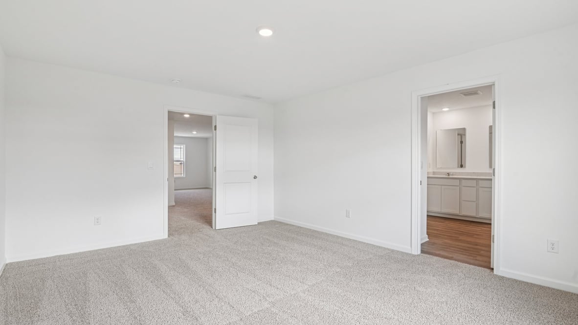 primary bedroom with ensuite