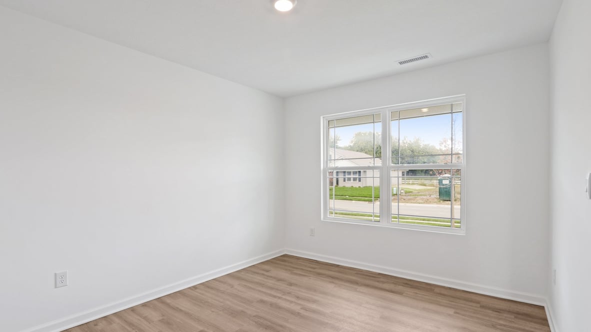 Open concept first floor with the living room, dining room and kitchen next to each other