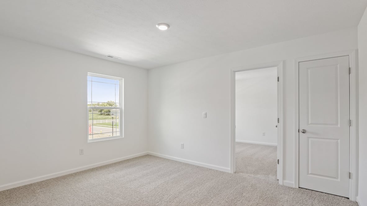Multi-use bedroom, flex, office, study, craft, entertainment game room in D.R. Horton's new stylish construction home