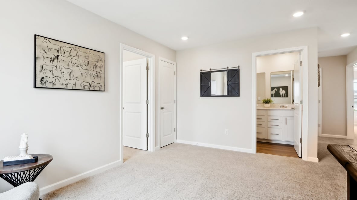 loft on the second floor