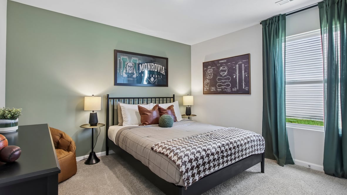 bedroom with window