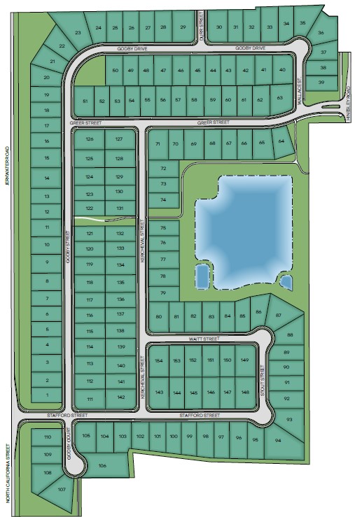 Static Lot Map