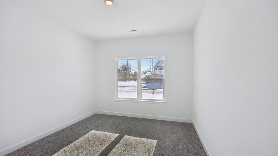 bedroom with large windows