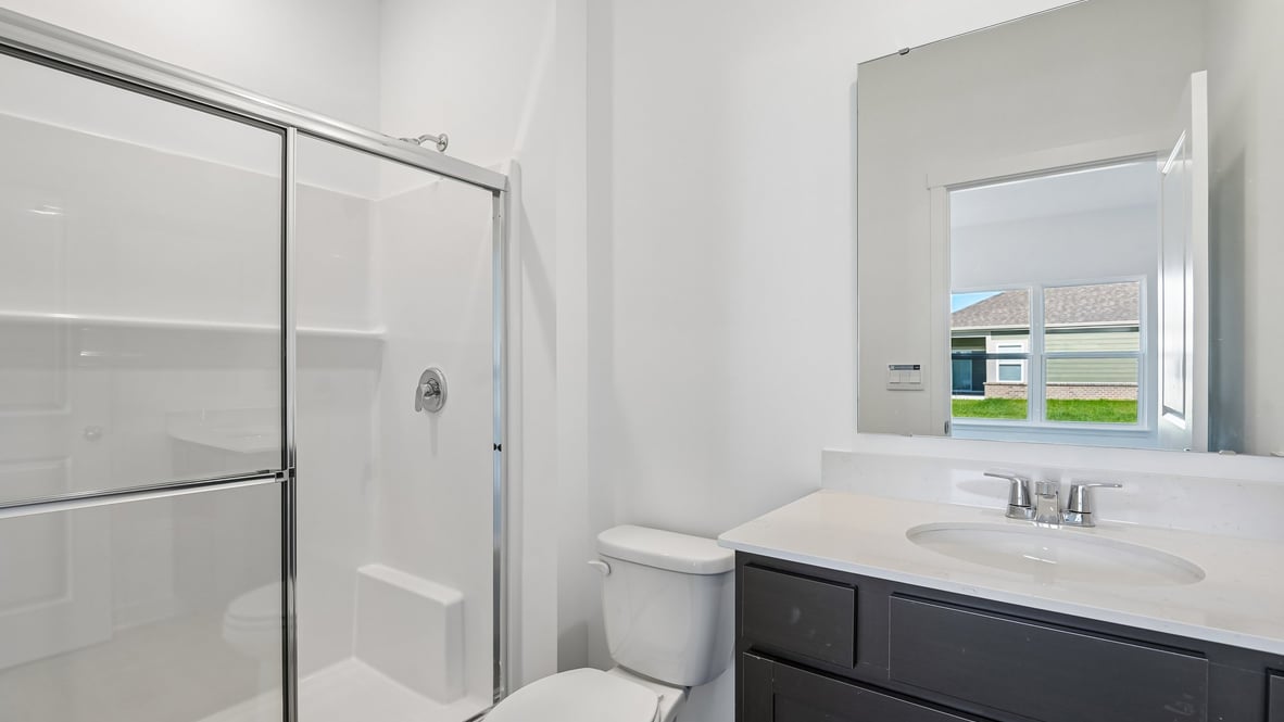 attached full bath