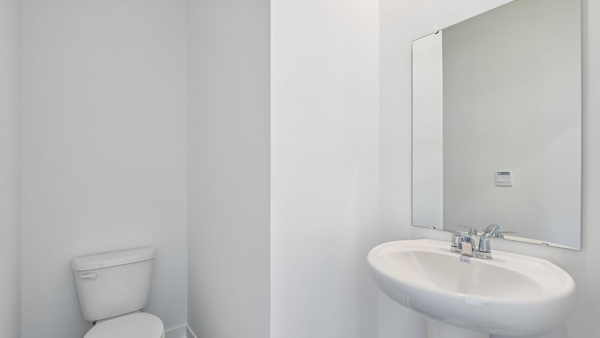 half bath on first floor