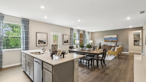 open concept floor plan