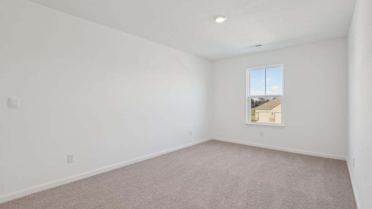 bedroom with spacious closet