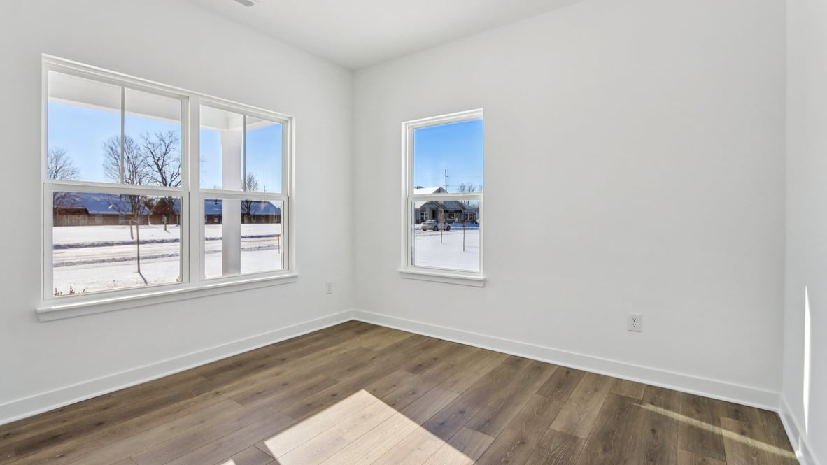 den adjacent to entry