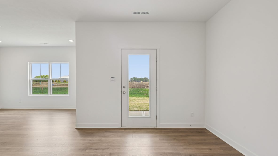 dining nook adjacent to kitchen