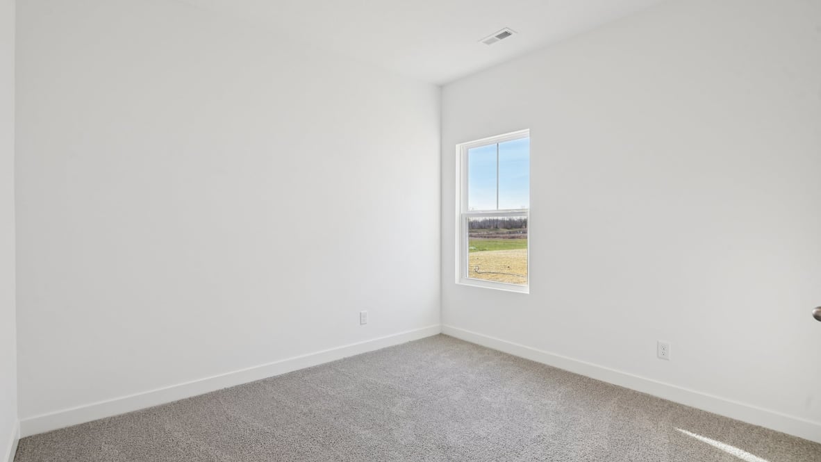 bedroom with spacious closet