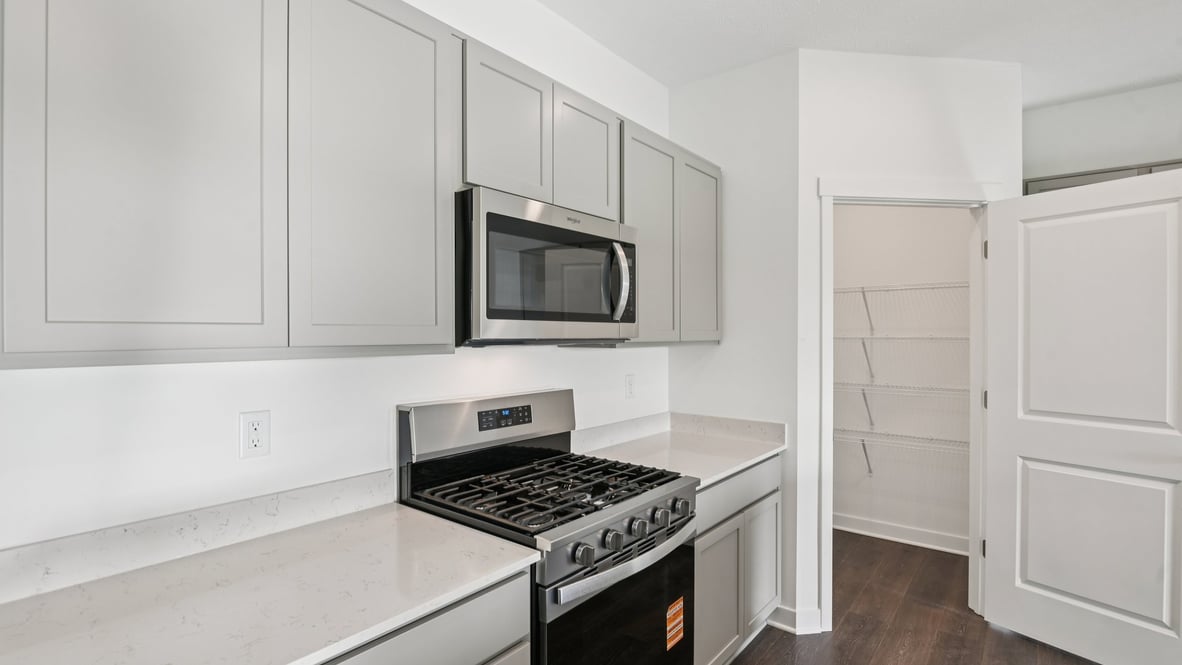 kitchen with stainless steel appliances